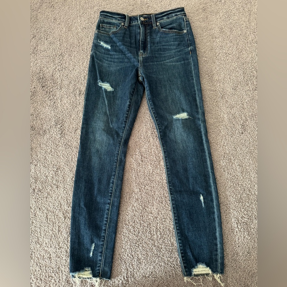 Eunina Bella Jeans Super High Rise Skinny ankle 
Size: 5
